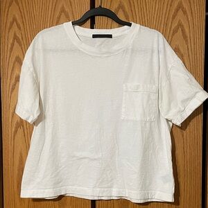 Jenni Kayne White Short Sleeve Tee